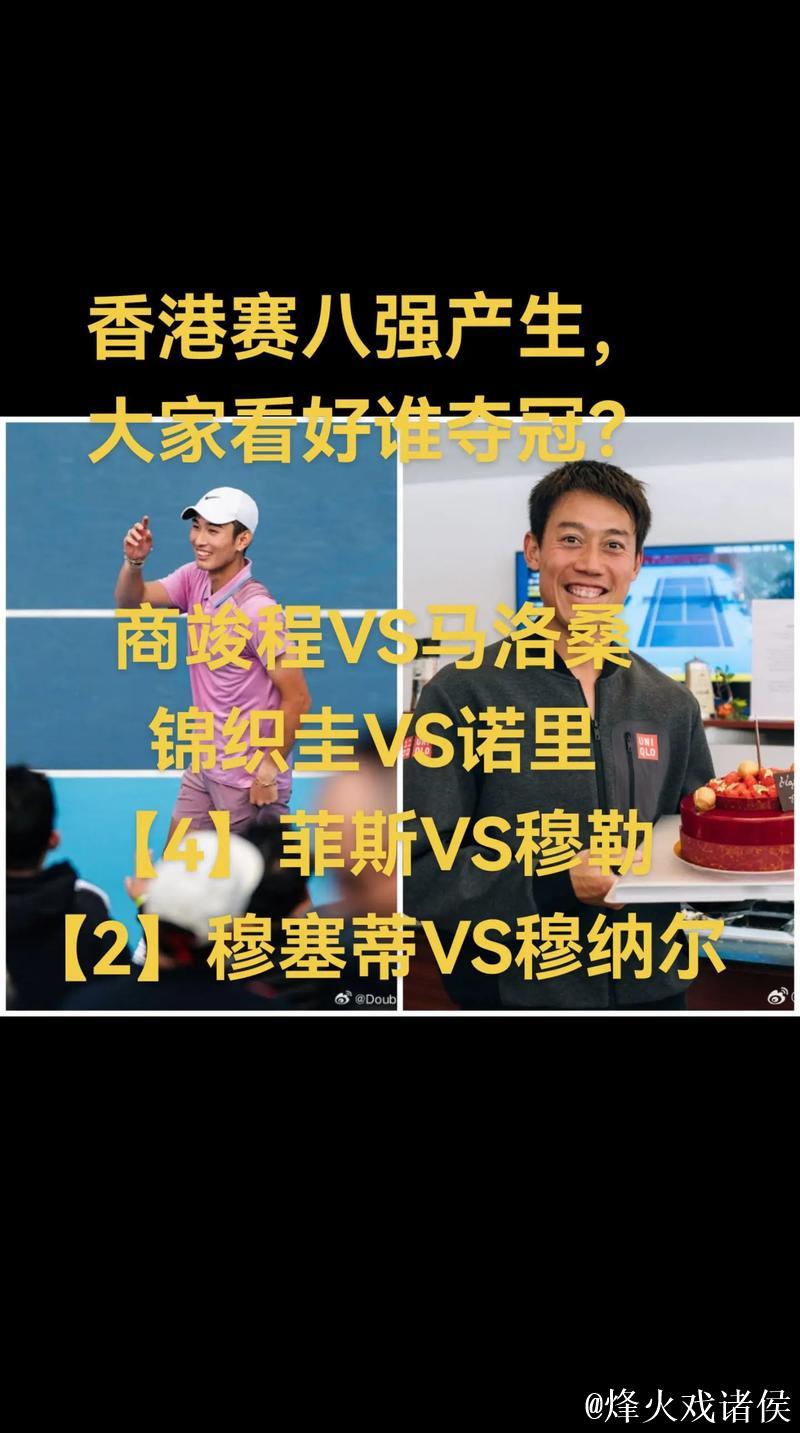 香港赛商竣程逆转马洛桑进4强 半决赛将战锦织圭