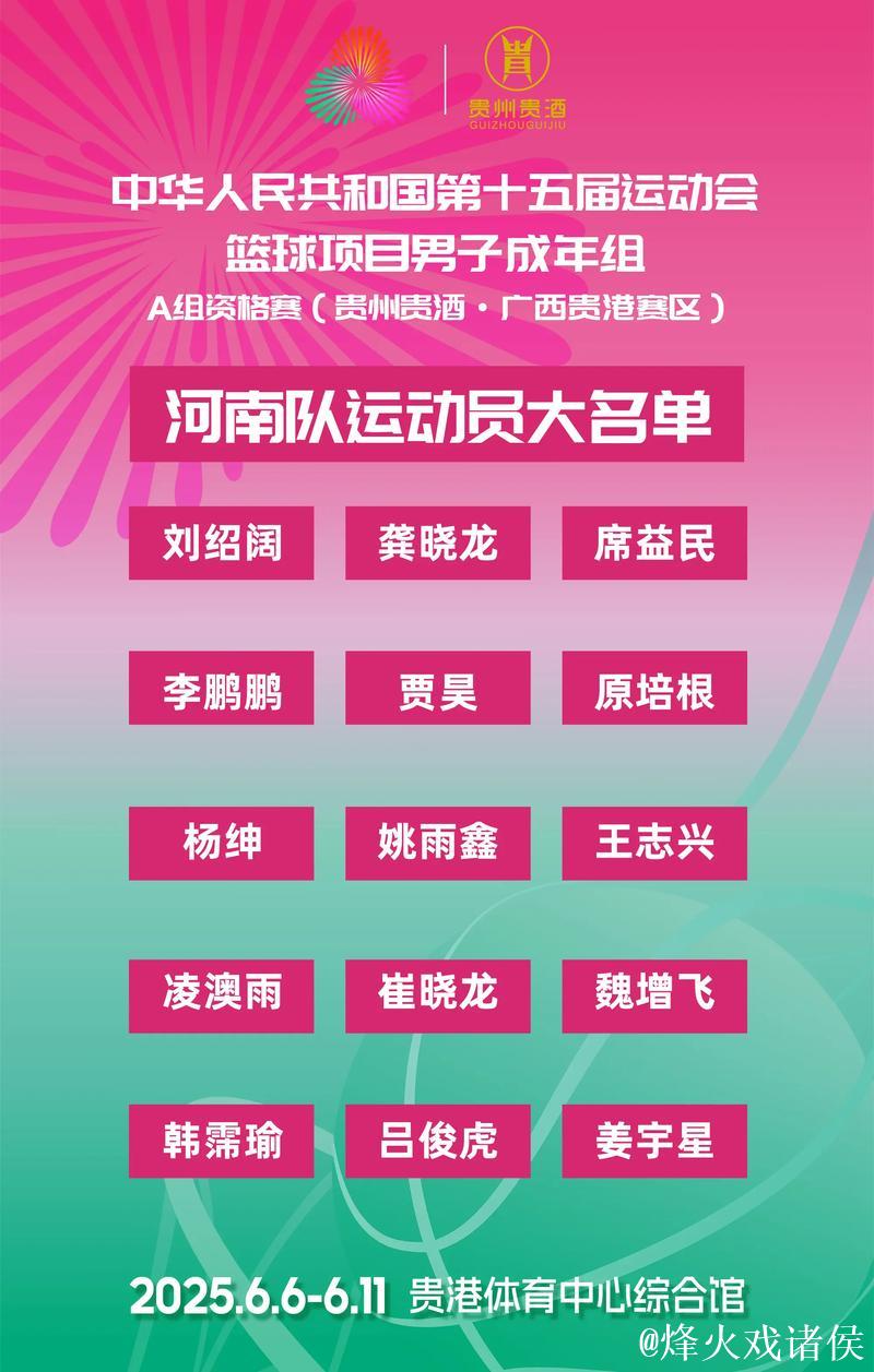 十五运会男篮成年组淘汰赛对阵出炉